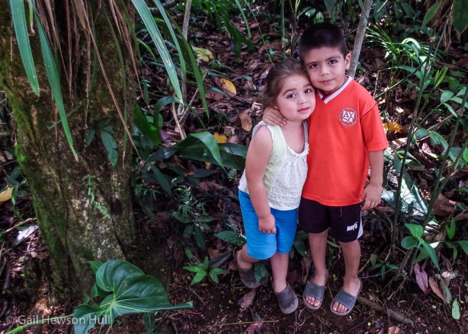 Brother and sister, Zailyn and Jefferson, San Vito, Costa Rica, 2015